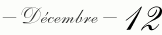 —Décembre— 12